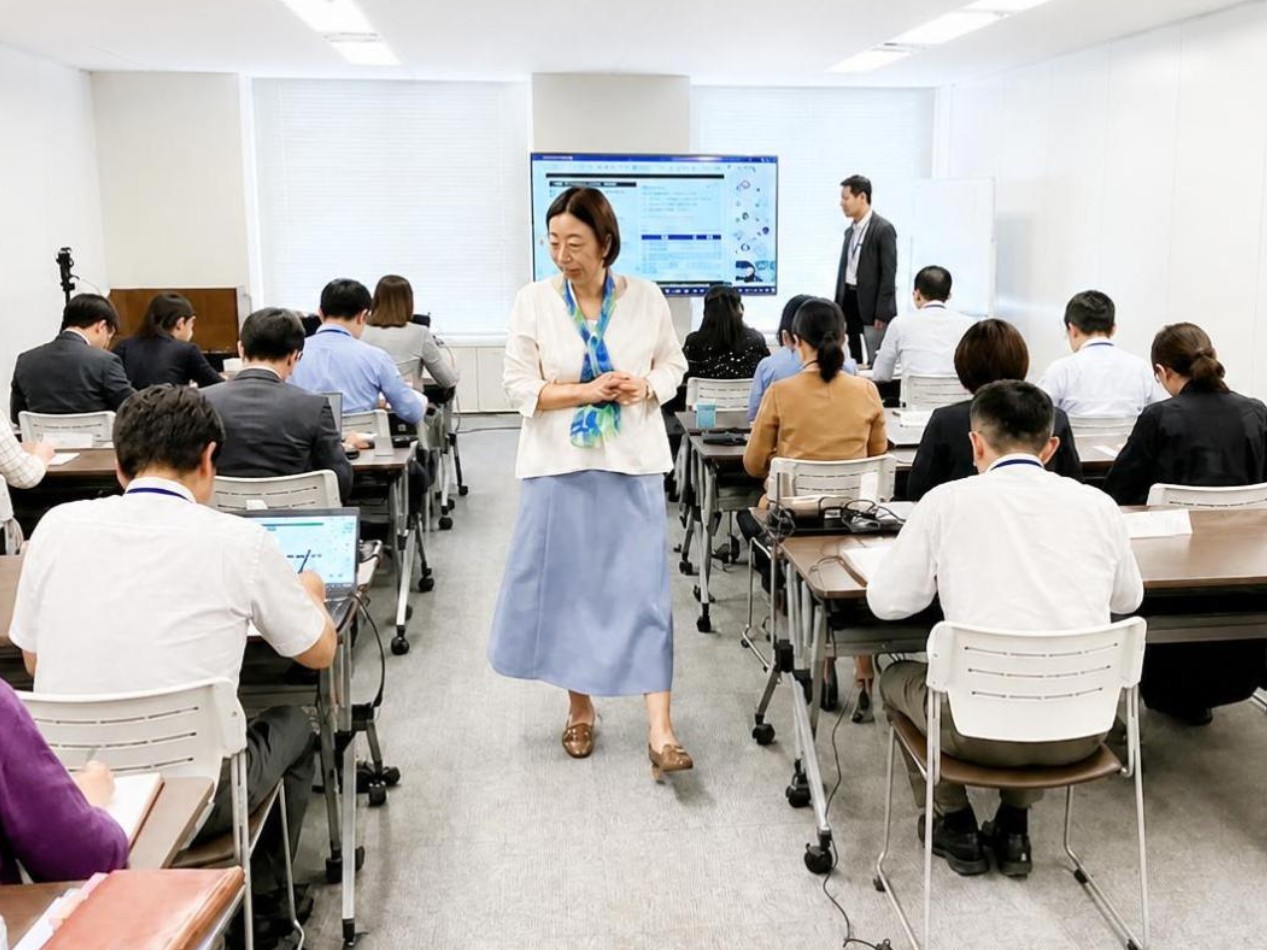 日本国際協力センター様でのワークショップの様子